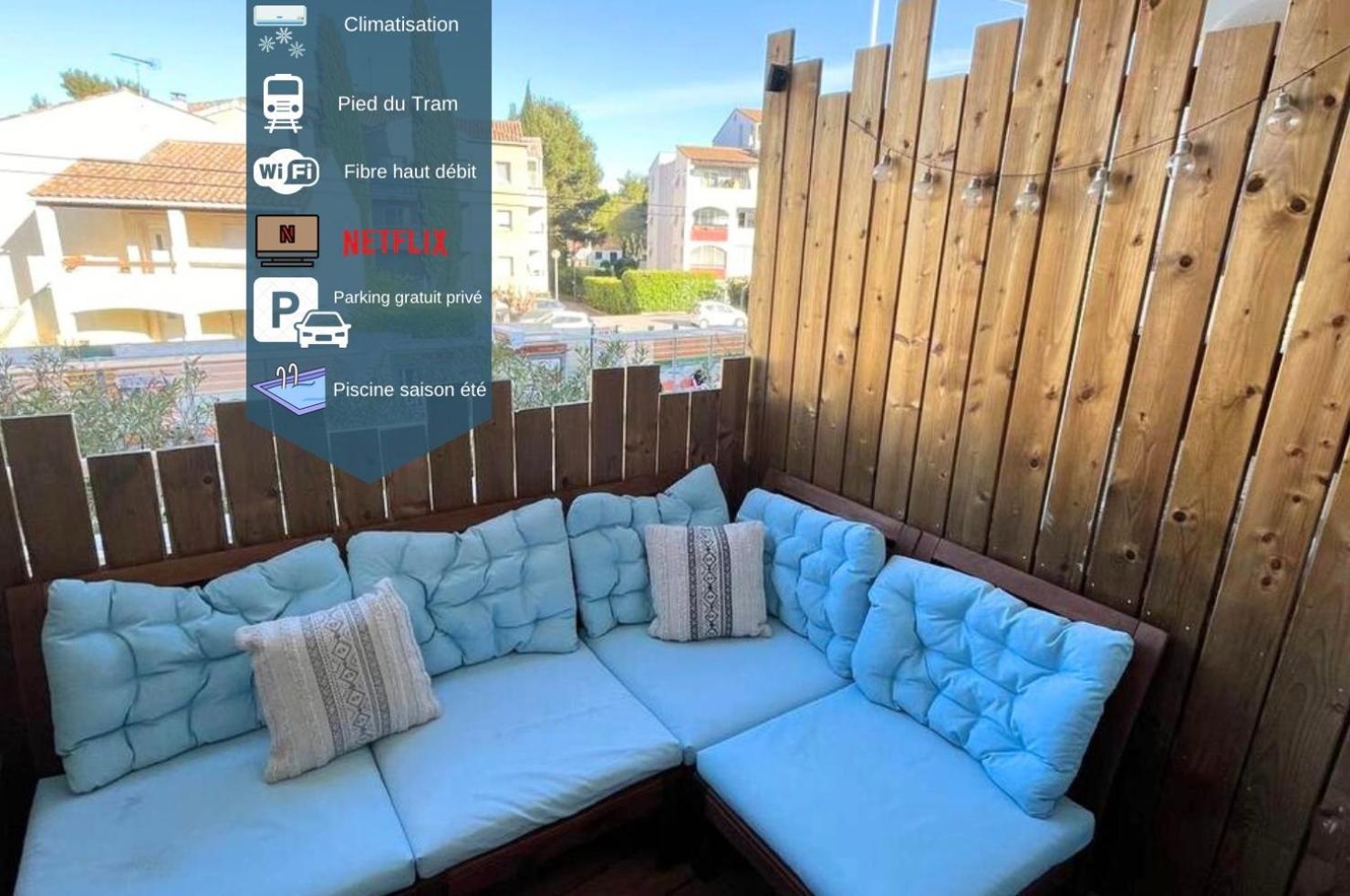 Joli T2/ Tram/ Clim/ Parking/ Wifi/ Piscine Διαμέρισμα Μονπελιέ Εξωτερικό φωτογραφία